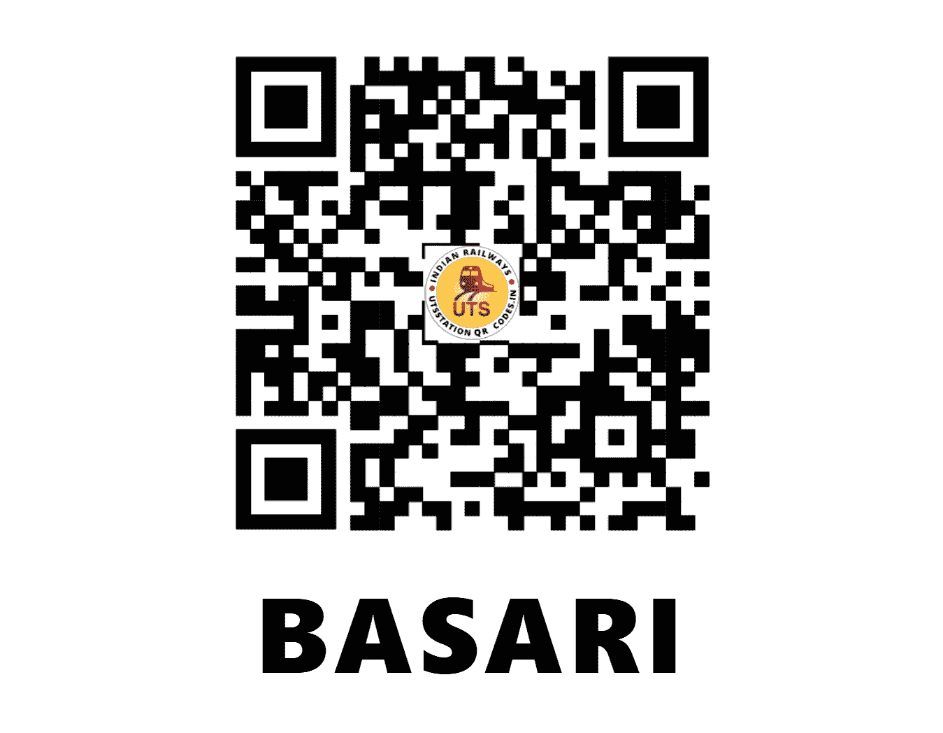 UTS QR Code for BASARI - BSRI (NC - MADHYA PRADESH)